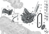 Diagram for BMW 650i xDrive Gran Coupe Timing Chain - 11417572531