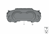 Diagram for BMW 740i Instrument Cluster - 62108736885