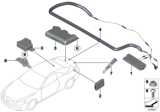 Diagram for BMW 650i xDrive Gran Coupe Antenna - 65209206865
