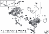 Diagram for 2012 BMW 760Li Turbocharger - 11657646094