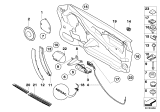 Diagram for 2008 BMW Z4 Door Handle - 51416977513