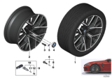 Diagram for 2020 BMW M8 Alloy Wheels - 36118089564