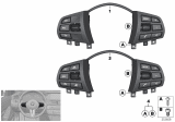 Diagram for BMW 320i Cruise Control Switch - 61319261859