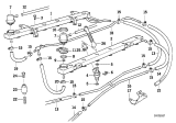 Diagram for 1988 BMW 750iL Fuel Pressure Regulator - 13531715685