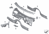 Diagram for 2020 BMW 330i Dash Panels - 41007486651