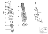 Diagram for 1988 BMW 735i Coil Springs - 33532226189