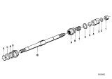 Diagram for BMW 320i Upper Steering Column Bearing - 32311150054