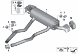 Diagram for 2020 BMW Z4 Muffler - 18309895674