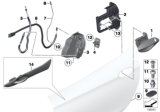 Diagram for BMW Z4 Door Latch Cable - 51217192389