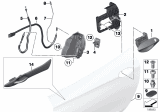 Diagram for 2011 BMW Z4 Door Latch Cable - 51217192389