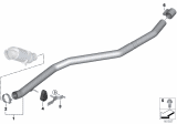 Diagram for 2013 BMW X6 Exhaust Pipe - 18307603074