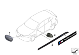 Diagram for 2017 BMW X1 Mirror Cover - 51162407278