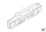 Diagram for 2012 BMW X6 A/C Switch - 64119279650