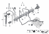 Diagram for BMW 540d xDrive Fuel Pressure Regulator - 13538574800