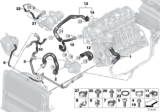 Diagram for 2012 BMW 135i Cooling Hose - 17127599454