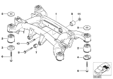 Diagram for 2004 BMW X5 Control Arm Bushing - 33316770454