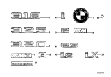 Diagram for 1988 BMW 735i Emblem - 51141917739