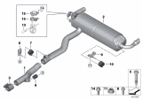 Diagram for BMW 745e xDrive Exhaust Pipe - 18309895378