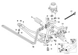 Diagram for 2006 BMW X5 Power Steering Cooler - 17111439109