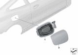 Diagram for BMW M850i xDrive Fuel Filler Housing - 51177440404