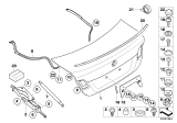 Diagram for BMW 330xi Body Door Lift Support - 51247250308