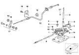 Diagram for 1991 BMW 325is Shift Cable - 32311161868