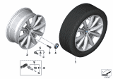 Diagram for 2019 BMW 750i xDrive Alloy Wheels - 36116867338