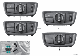 Diagram for 2016 BMW X1 Headlight Switch - 61319393603