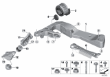 Diagram for BMW 530i xDrive Motor And Transmission Mount - 22326860533