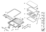 Diagram for BMW 740e xDrive Weather Strip - 54107245551