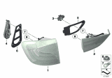 Diagram for 2015 BMW X1 Tail Light - 63212990113