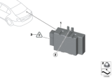 Diagram for BMW ActiveHybrid 5 Fuel Pump Driver Module - 16147358144
