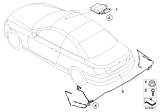 Diagram for 2009 BMW 335i Antenna - 65209154413