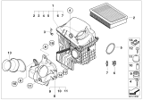 Diagram for 2007 BMW 760Li Air Hose - 13717501196