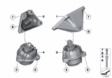 Diagram for BMW 550i Engine Mount - 22116775903