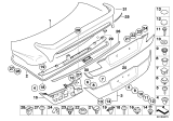 Diagram for 2008 BMW 750i Door Handle - 51137139745