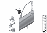 Diagram for 2017 BMW X6 Door Hinge - 41007377545