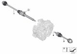 Diagram for 2017 BMW i8 Axle Shaft - 33208611321