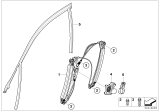 Diagram for 2004 BMW 745i Window Regulator - 51337202480