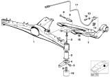 Diagram for BMW Axle Beam - 33311090957