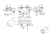 Diagram for 2005 BMW 320i HVAC Heater Blend Door Actuator - 64116934825