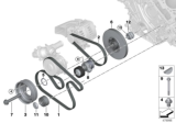 Diagram for BMW 760Li Crankshaft Pulley - 11237582038
