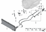 Diagram for 2020 BMW X4 Oil Cooler Hose - 17228672935