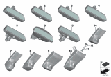 Diagram for BMW 550i GT Mirror Cover - 51169275008