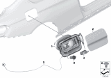 Diagram for 2018 BMW 430i xDrive Fuel Filler Housing - 51177270762