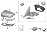Diagram for BMW 540d xDrive Mirror Cover - 51167498968