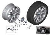 Diagram for 2017 BMW 640i xDrive Gran Coupe Wheel Hub Bolt - 36136890324