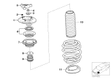 Diagram for 2006 BMW M3 Shock And Strut Mount - 31332229166