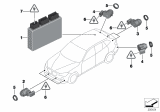 Diagram for BMW 128i Parking Sensors - 66209196705