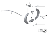 Diagram for BMW Z4 Parking Brake Cable - 34416785397
